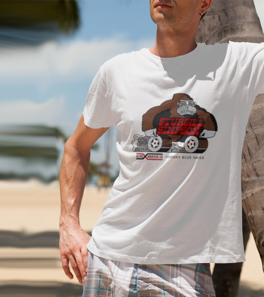Sturgill Simpson Johnny Blue Skies Monster Truck Madness T-Shirt