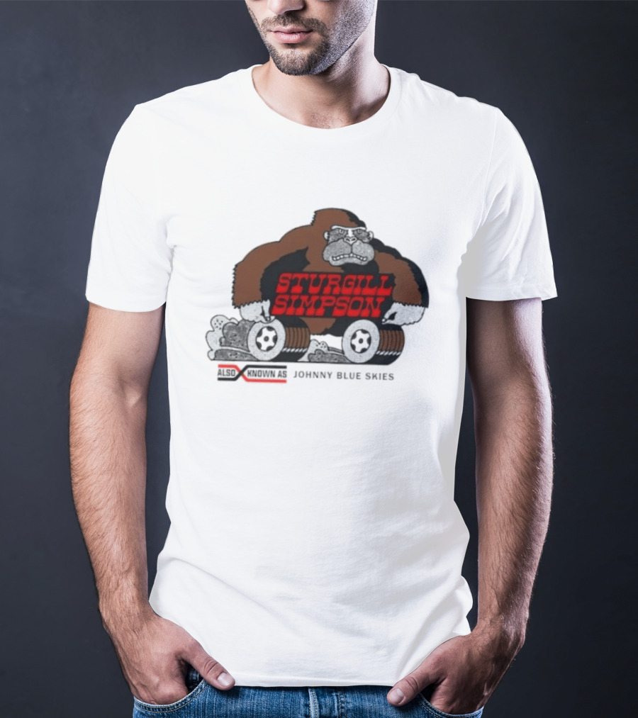 Sturgill Simpson Johnny Blue Skies Monster Truck Madness T-Shirt