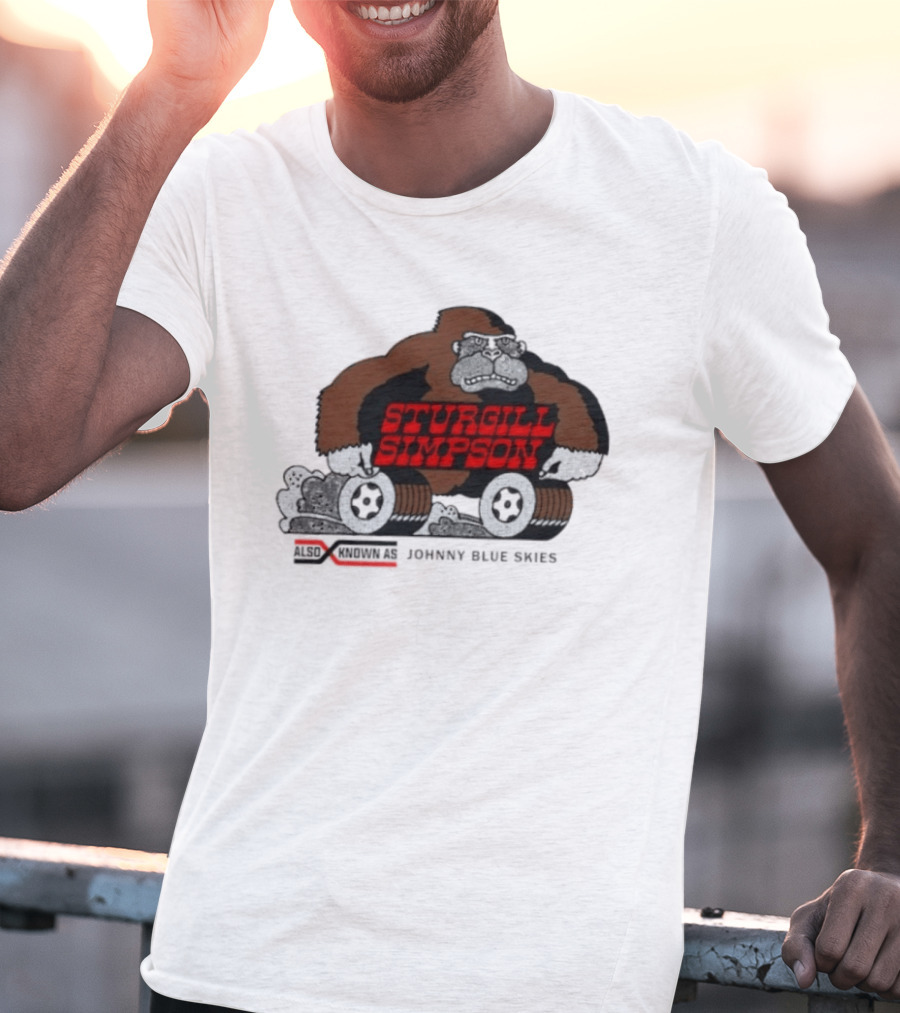 Sturgill Simpson Johnny Blue Skies Monster Truck Madness T-Shirt