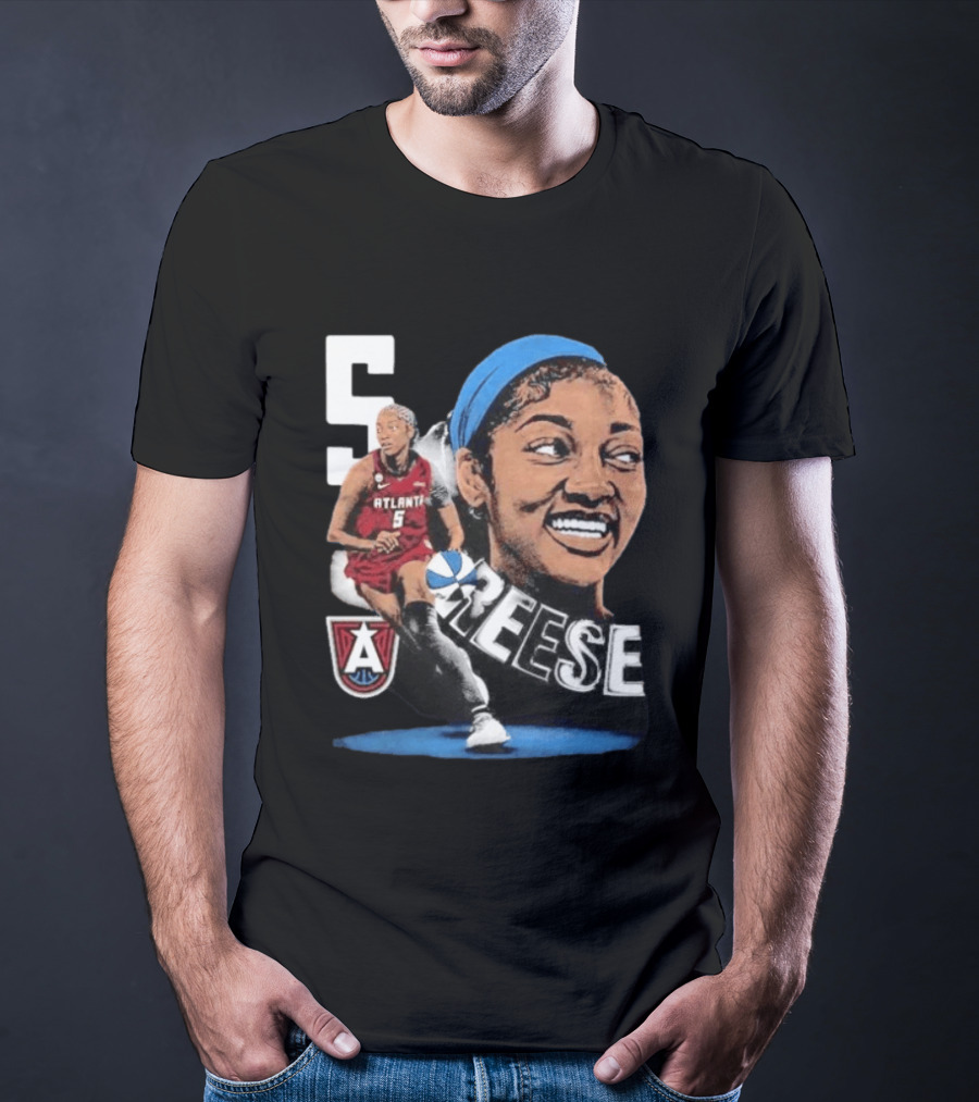 Angel Reese Atlanta Dream Basketball Star Number 5 T-Shirt