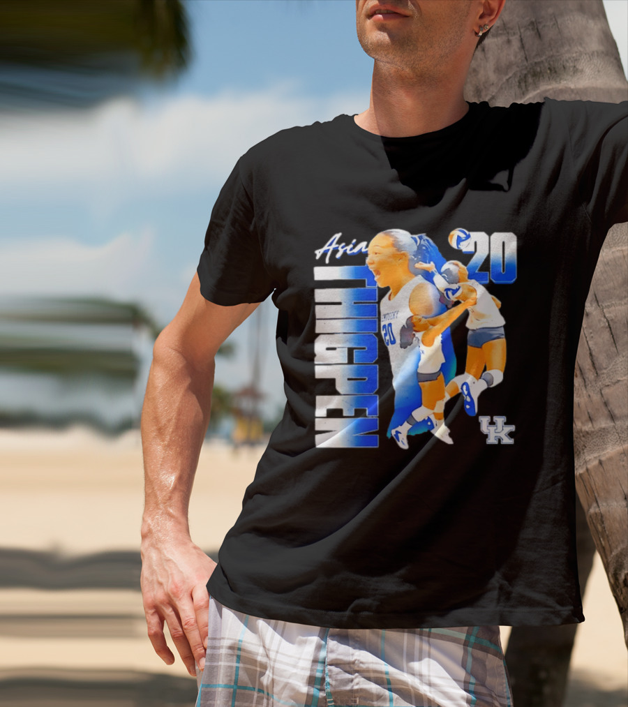 Asia Thigpen Kentucky Volleyball 20 UK Wildcats T-Shirt