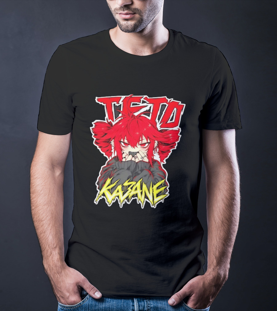 Teto Kasane Vocaloid Anime Manga Character Fan T-Shirt
