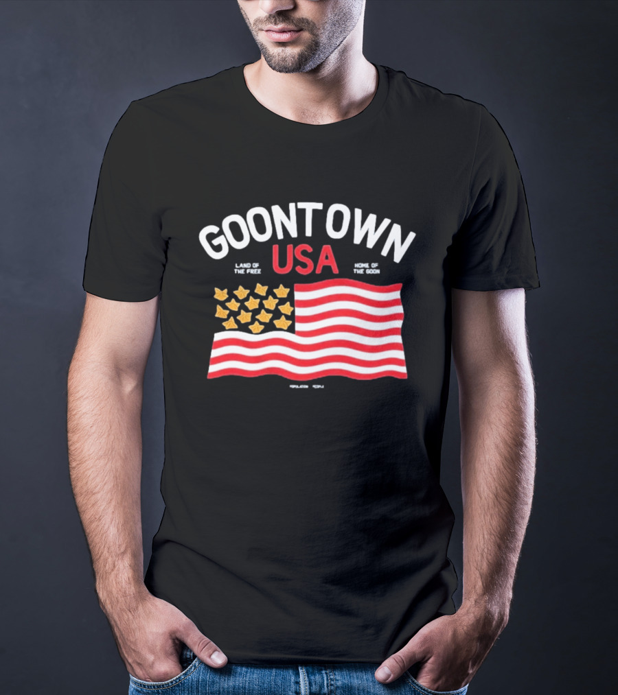 Goontown USA Mullet Review Home Of The Goon Flag T-Shirt