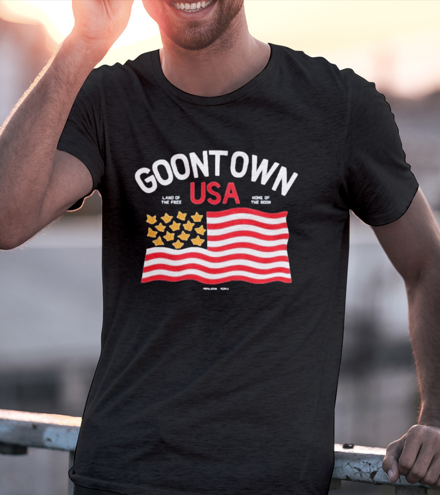 Goontown USA Mullet Review Home Of The Goon Flag T-Shirt