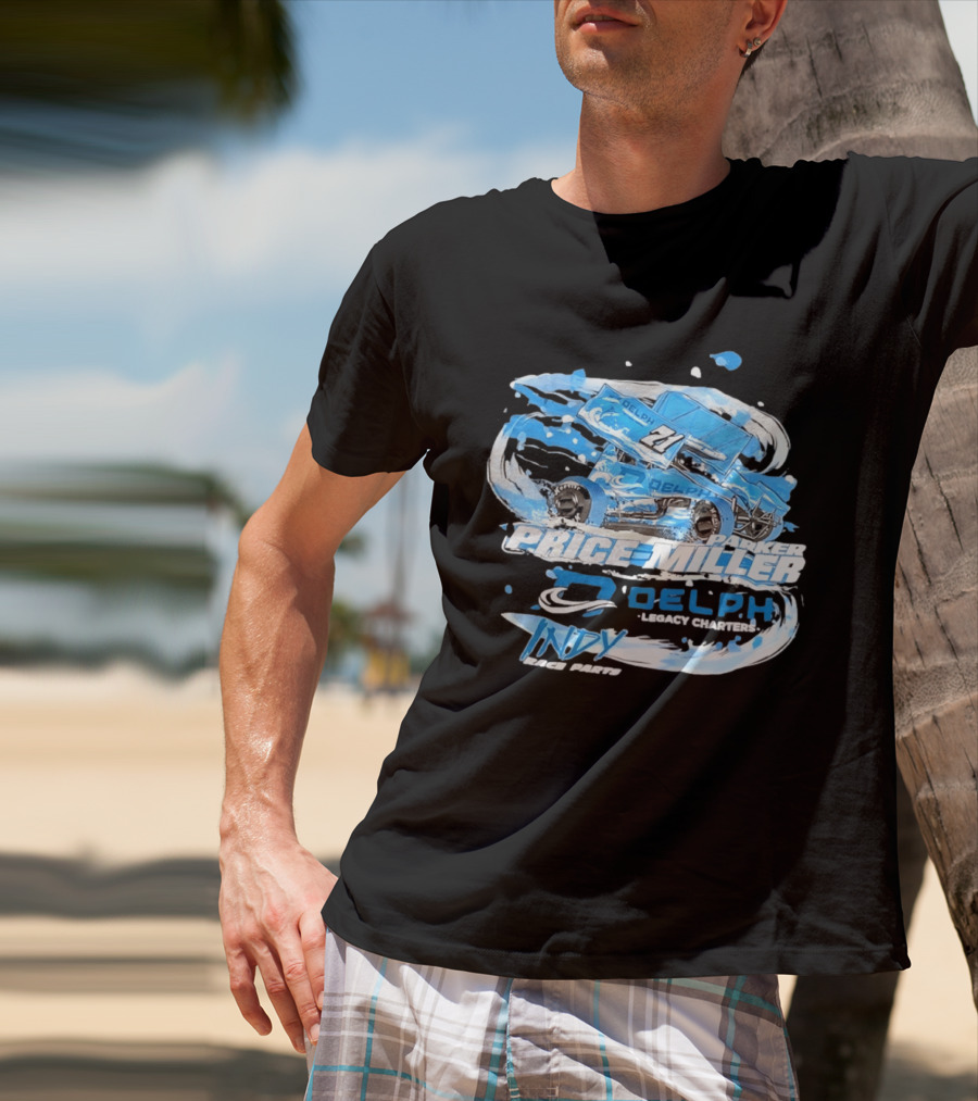 Parker Price Miller Delph Legacy Charters 21 Indy Race Parts Sprint Car T-Shirt
