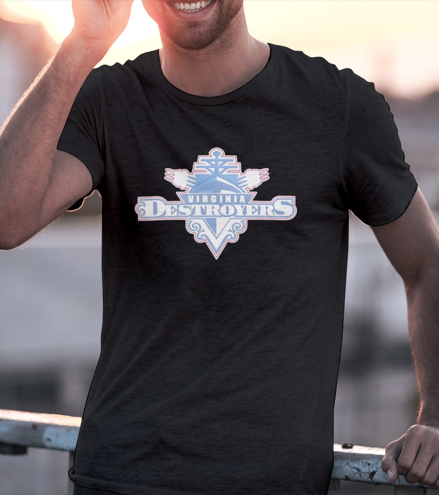 Virginia Destroyers UFL United Football League Team T-Shirt