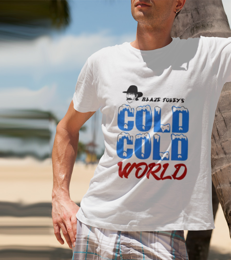 Blaze Foley's Cold Cold World Country Music T-Shirt