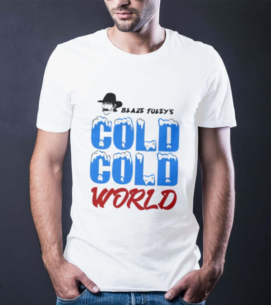 Blaze Foley's Cold Cold World Country Music T-Shirt