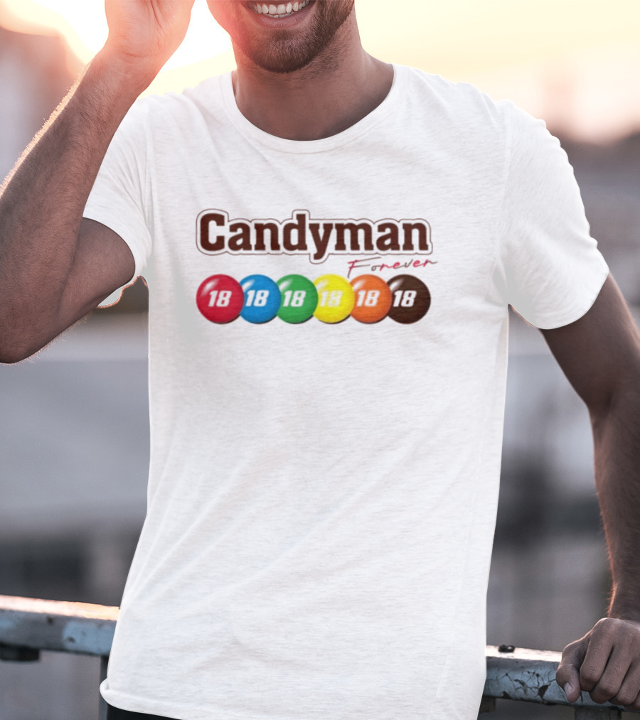 Candyman Forever 18 Horror Movie Colorful Candies T-Shirt