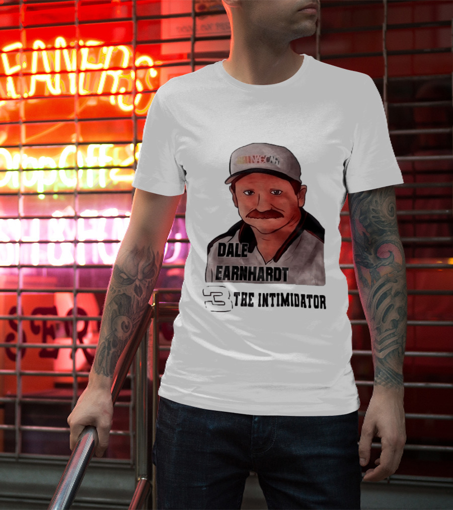 Dale Earnhardt 3 NASCAR The Intimidator T-Shirt