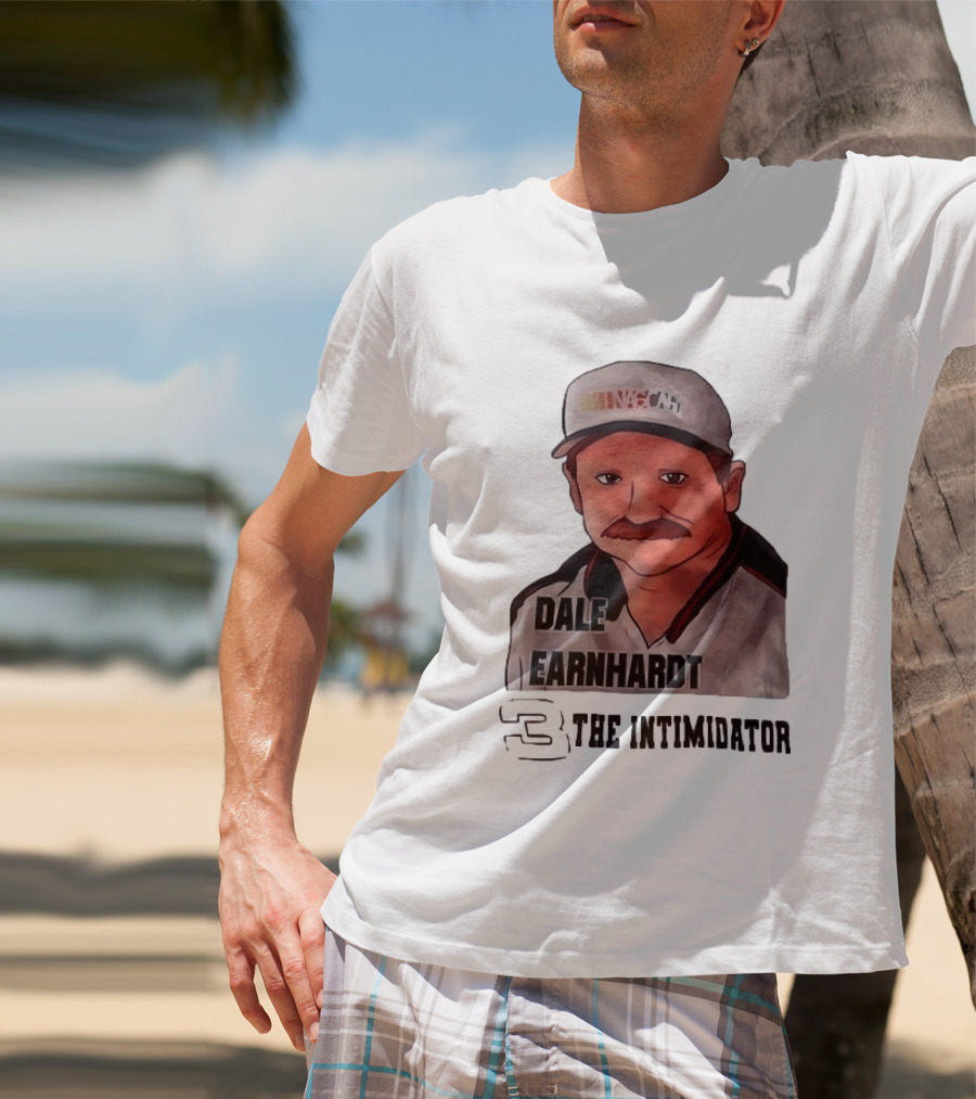 Dale Earnhardt 3 NASCAR The Intimidator T-Shirt