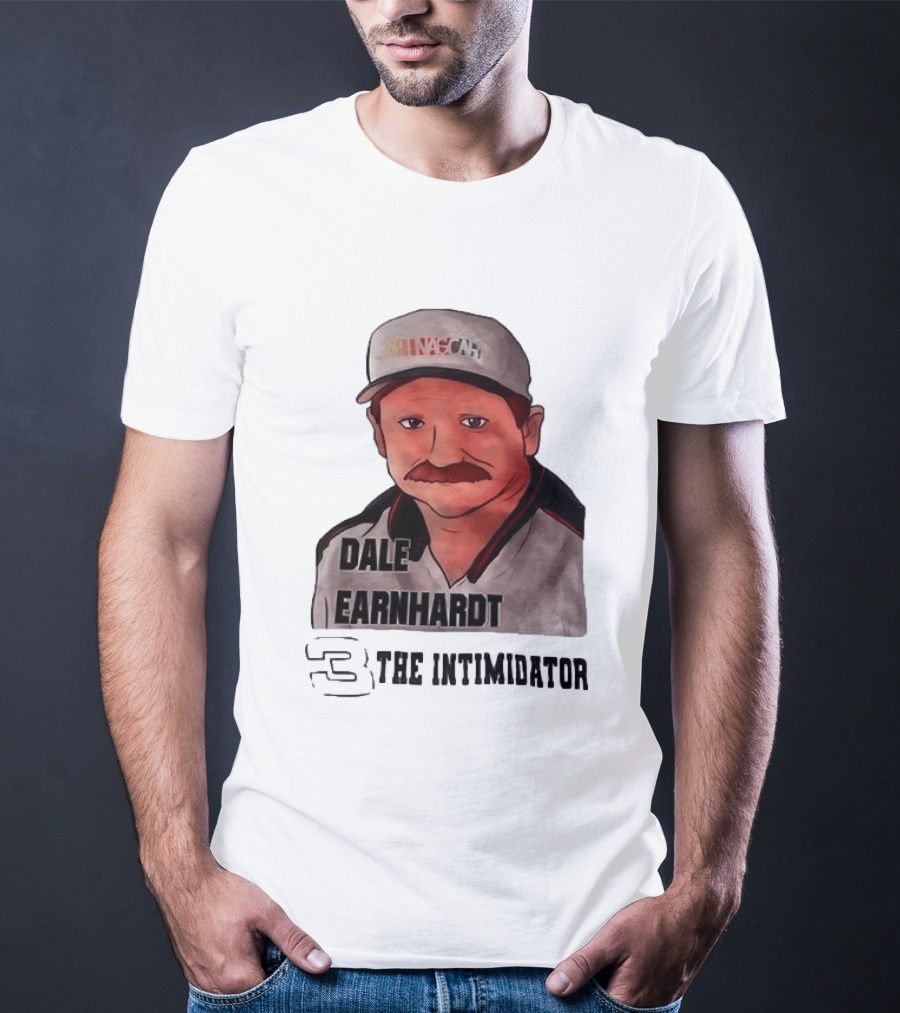 Dale Earnhardt 3 NASCAR The Intimidator T-Shirt