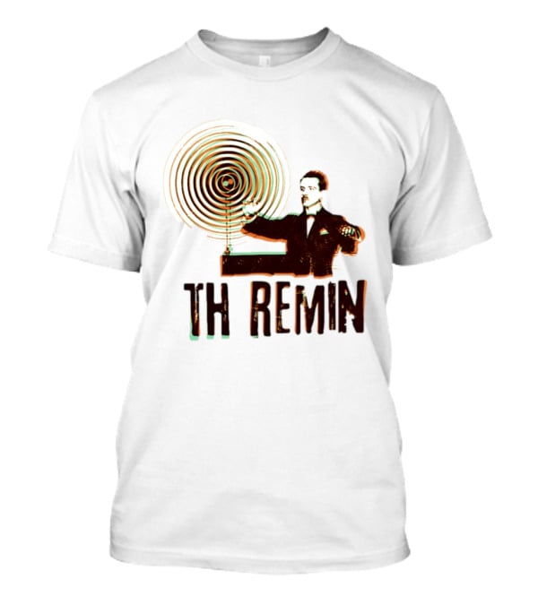 Theremin Electronic Music Leon Theremin Playing Instrument T-Shirt