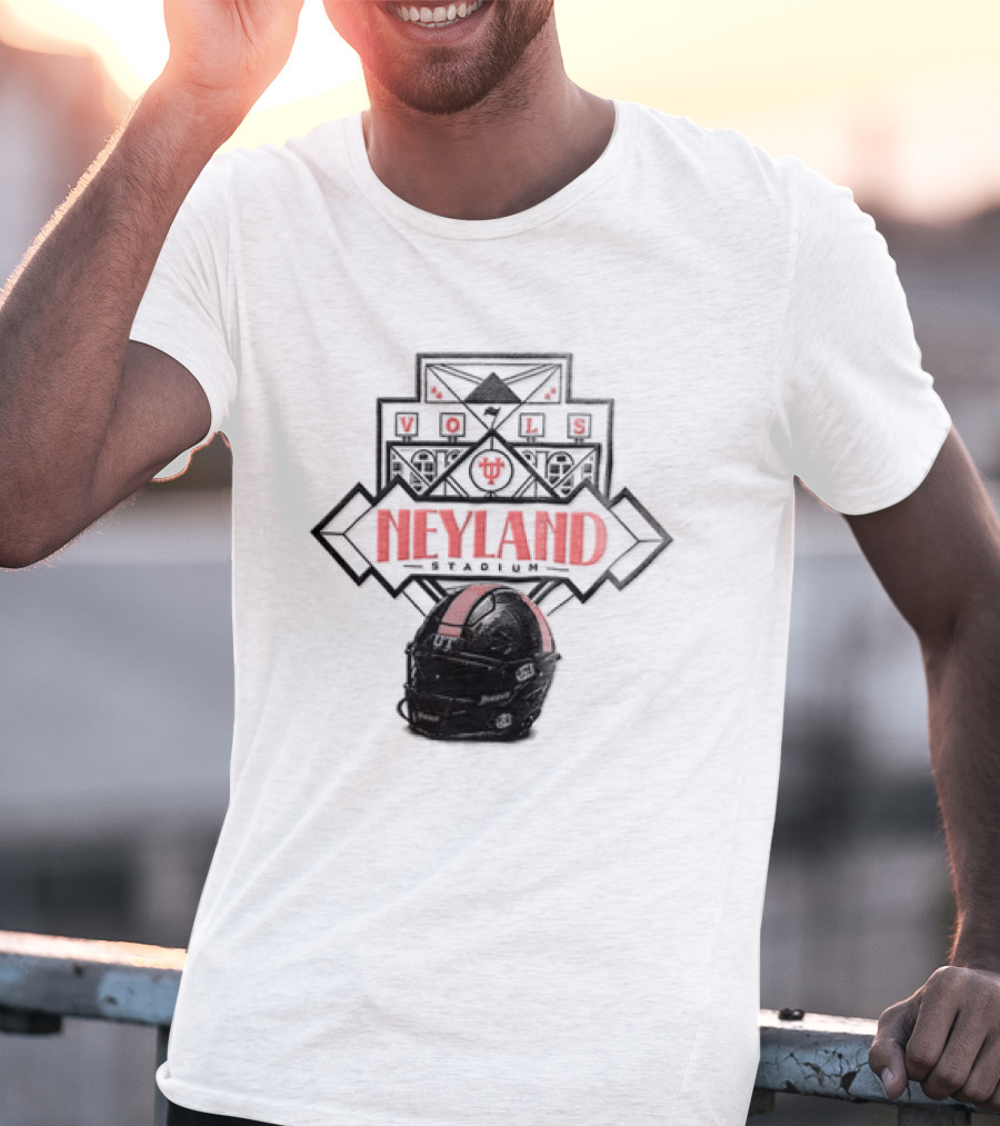 Vols Neyland Stadium UT Helmet T-Shirt