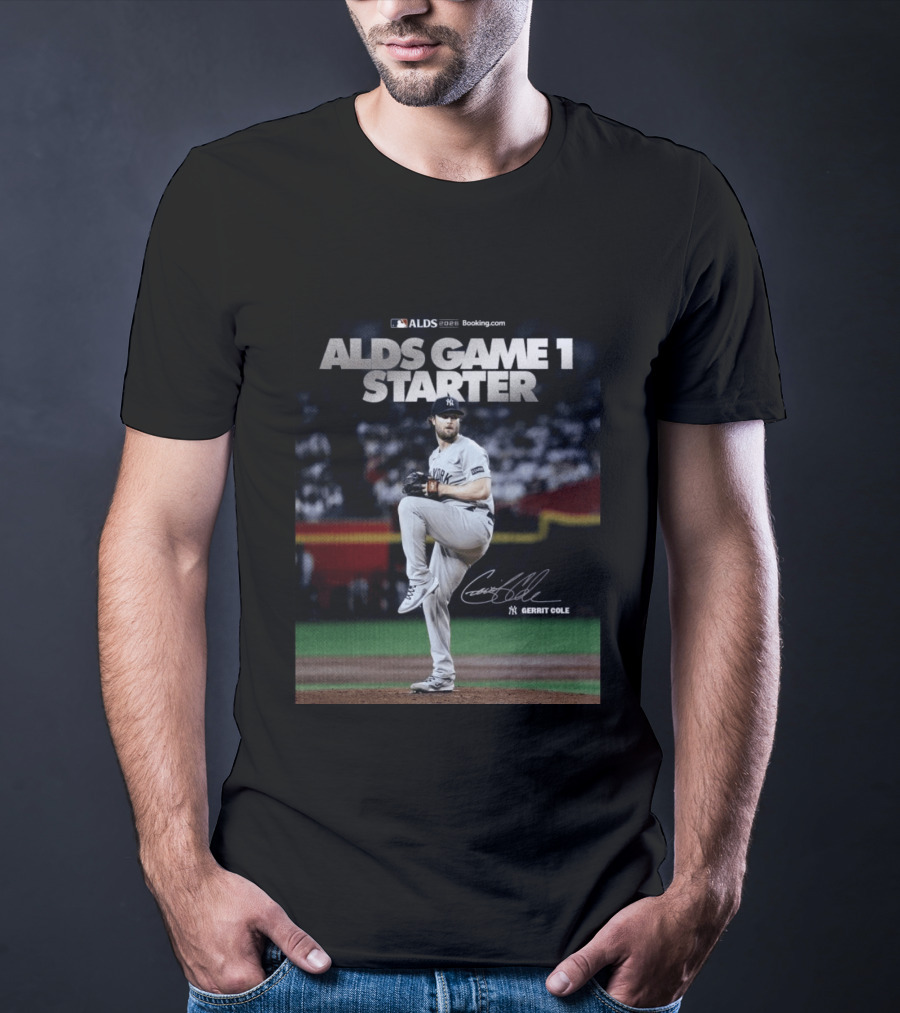 ALDS Game 1 Starter 2023 Gerrit Cole Yankees T-Shirt