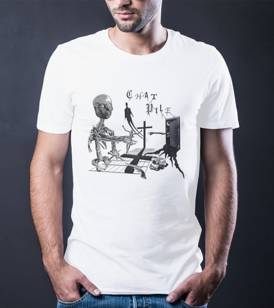 Chat Pile Band Noise Rock Sludge Metal Abstract T-Shirt