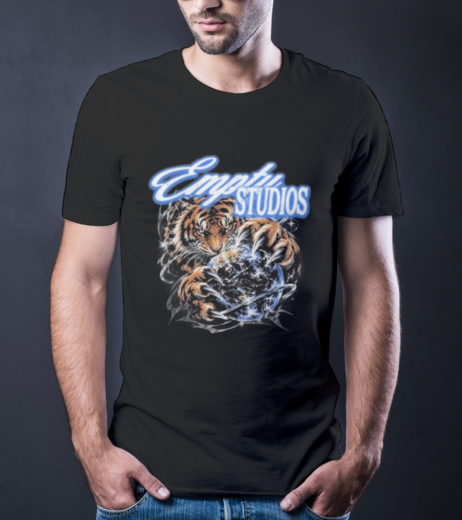 Empty Studios Tiger Oplanet Of Instinct 90 T-Shirt