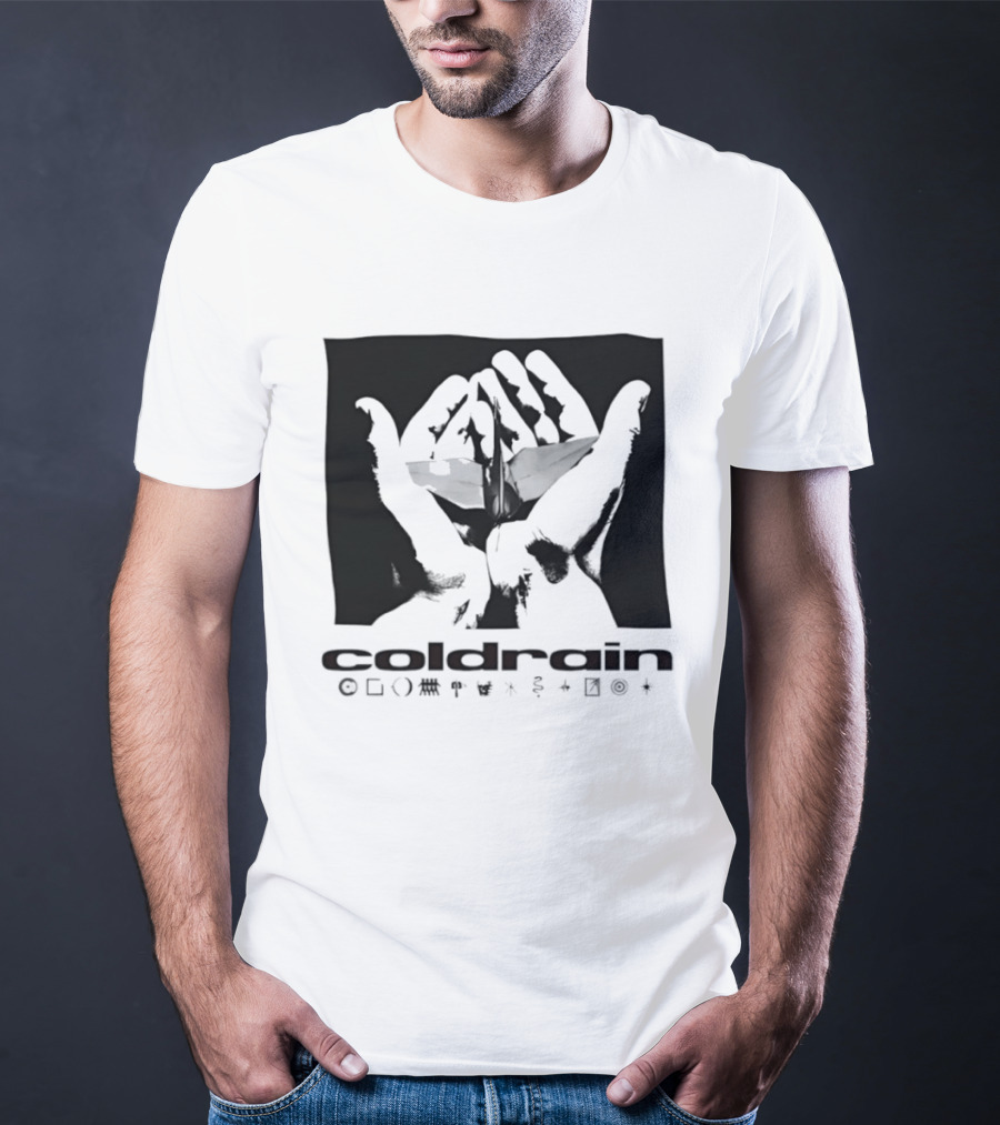Coldrain Origami Hands Japanese Rock Band T-Shirt