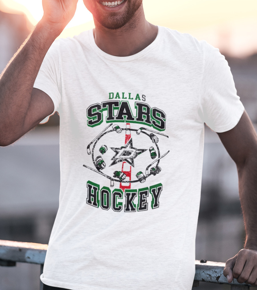 Dallas Stars Hockey Distressed NHL T-Shirt