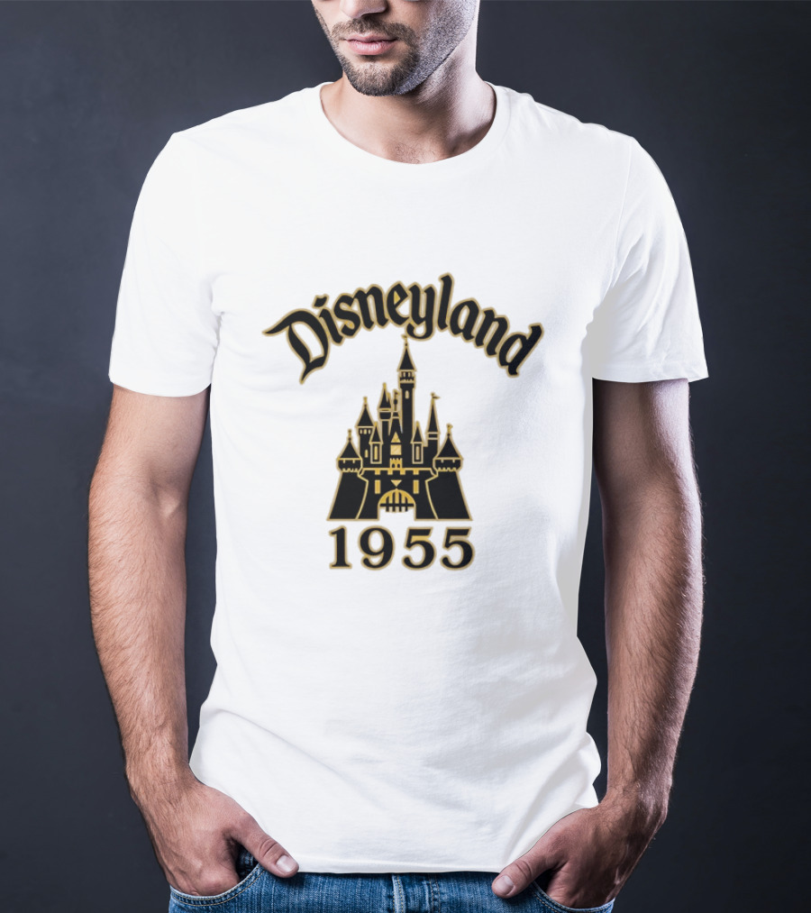 Disneyland 1955 Castle Walt Disney Classic Magic Kingdom T-Shirt