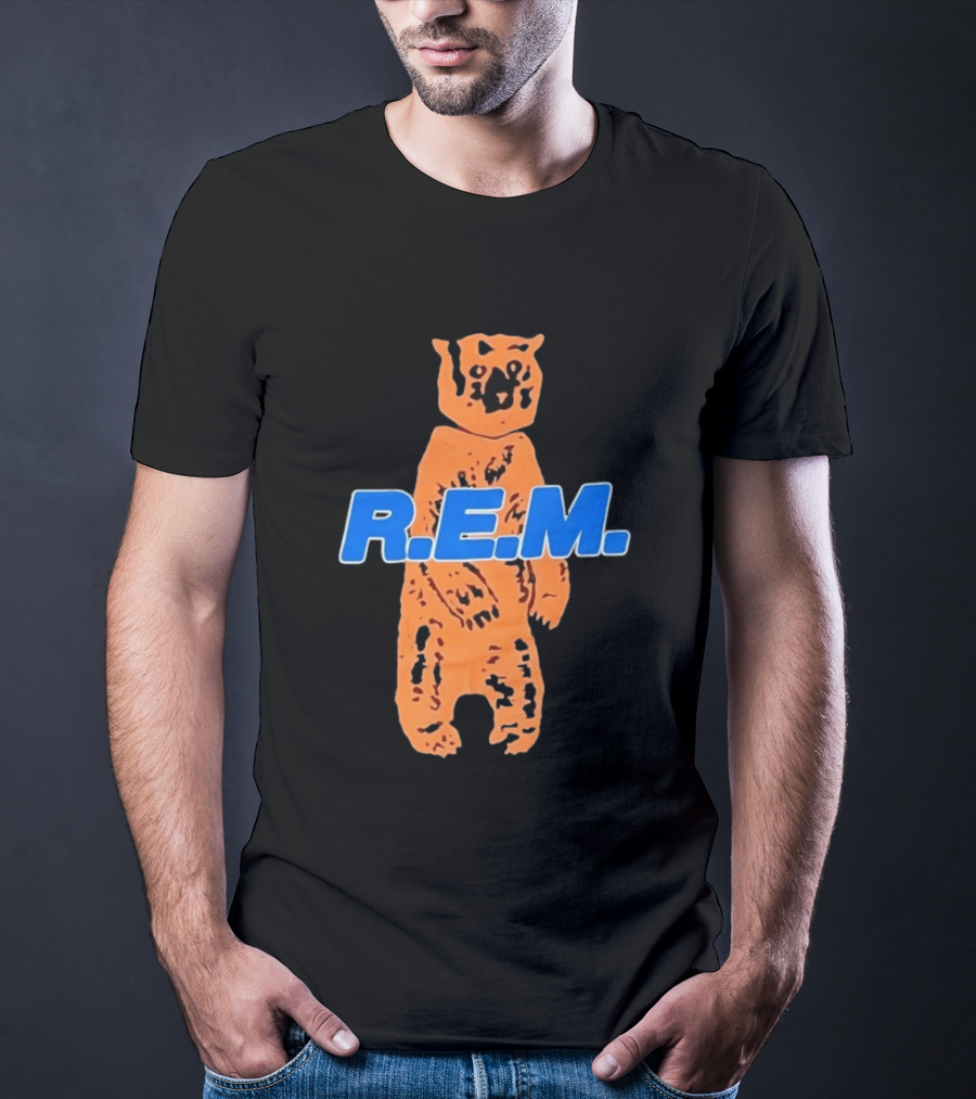 R.E.M. Bear Alternative Rock Band T-Shirt