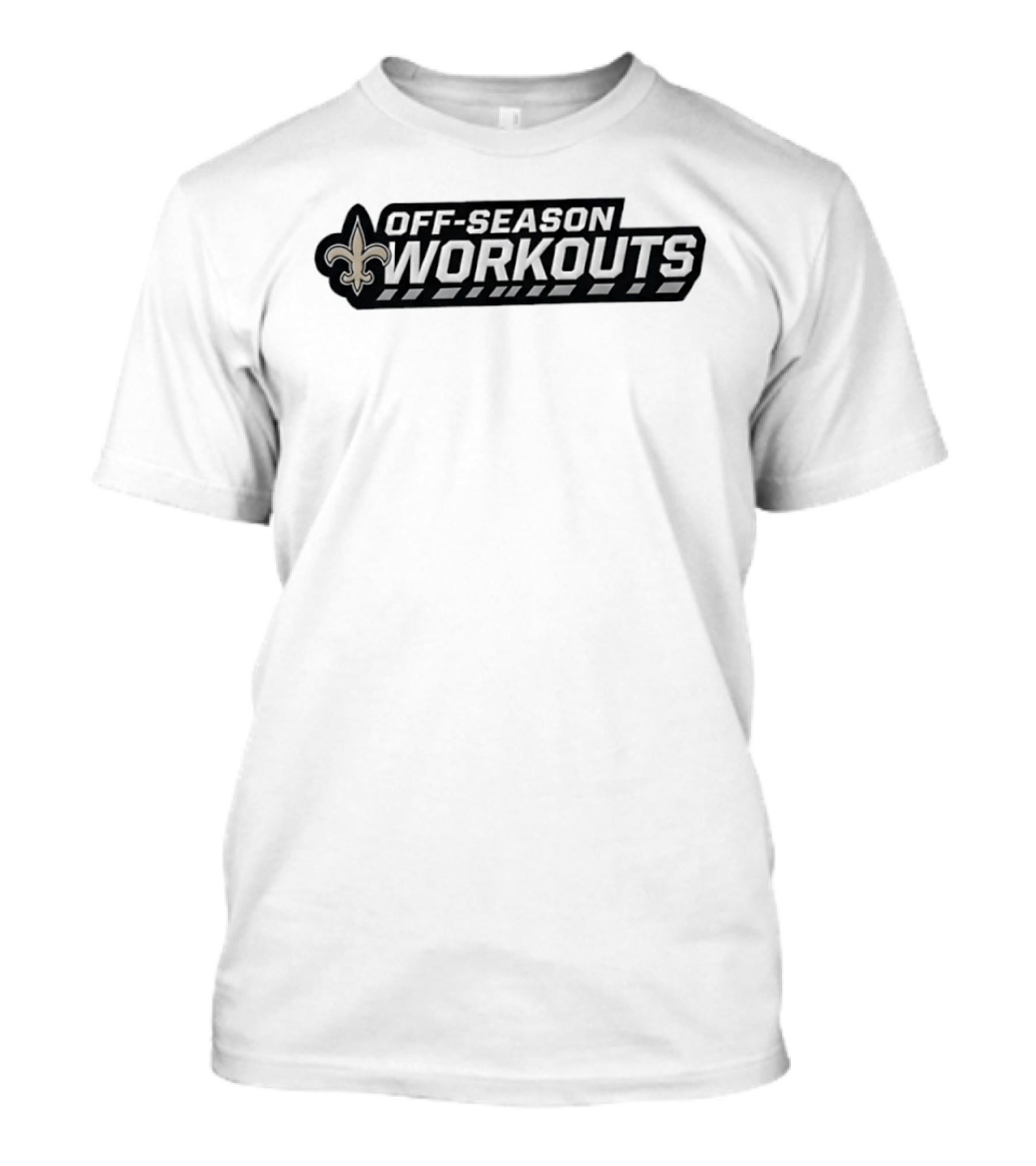 New Orleans Saints Offseason Workouts Fleur De Lis Icon NFL Training T-Shirt