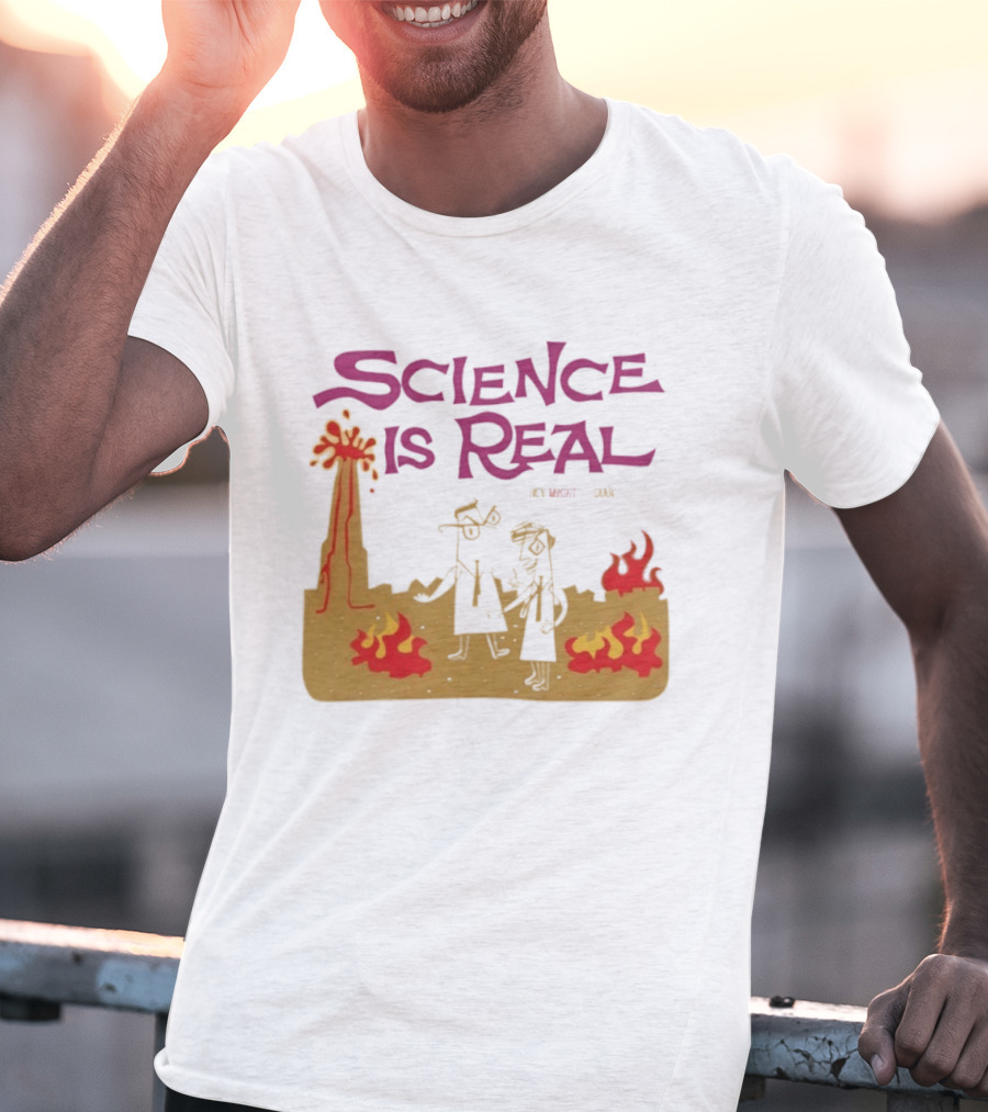 Science Is Real They Might Be Giants Alternative Rock T-Shirt