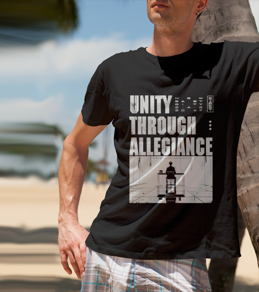 Unity Through Allegiance Neon Starset AIO T-Shirt