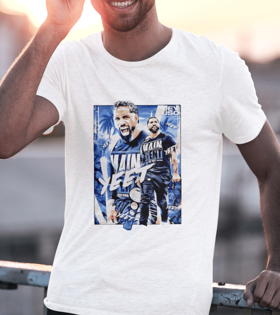 YEET Main Event Jey Uso WWE 2025 T-Shirt