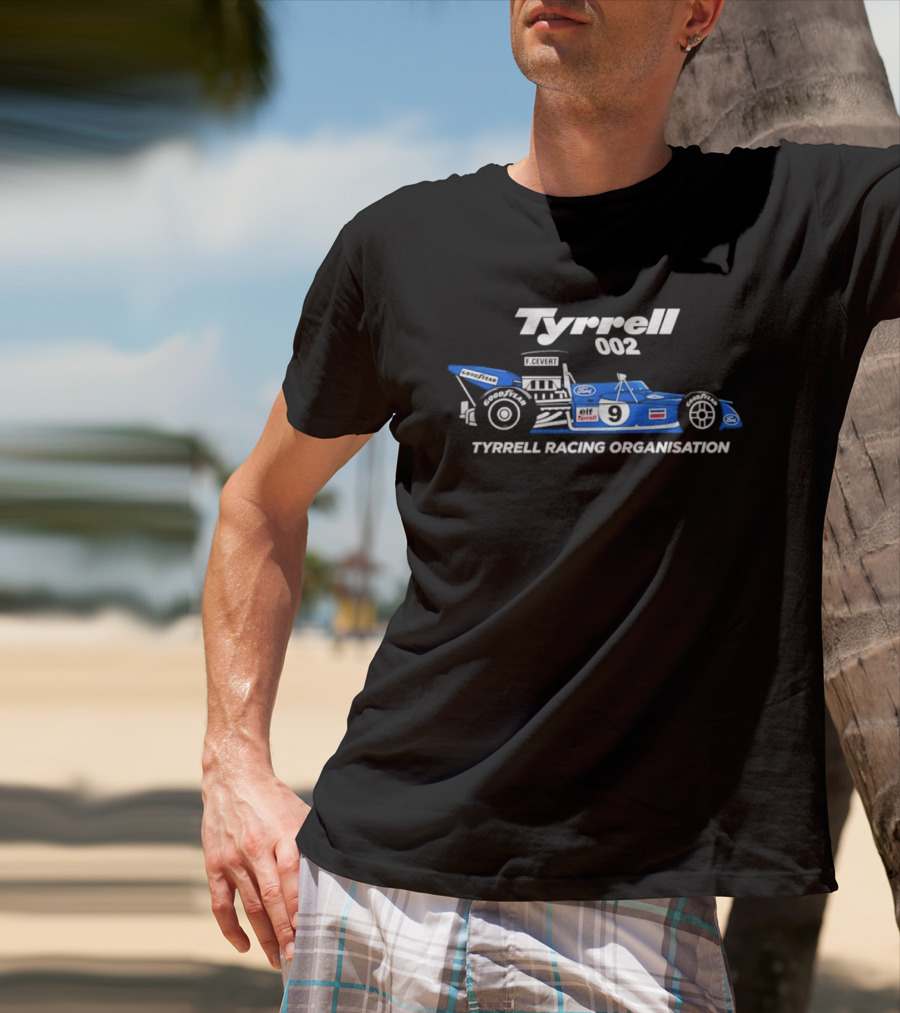 Francois Cevert Tyrrell 002 Ford Racing Tyrrell Racing Organisation T-Shirt