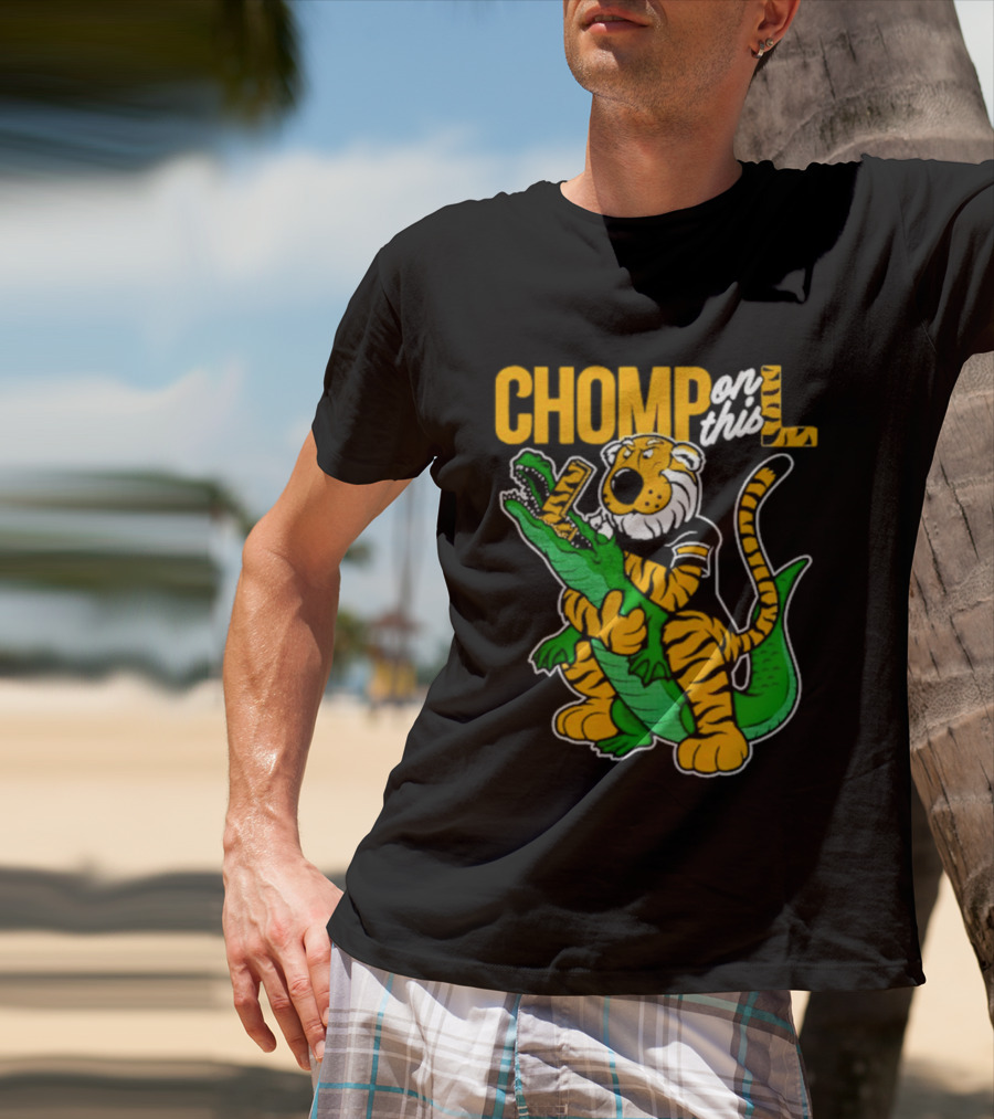 Chomp On This L Mizzou Tigers Beat Gators T-Shirt