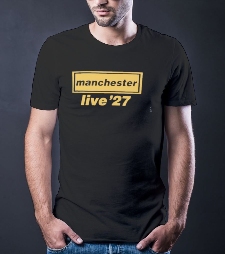 Oasis Manchester Live 27 Vintage Concert T-Shirt