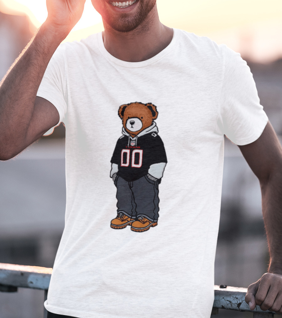 Pickles Bear 00 Jersey Houston Texans 2026 T-Shirt