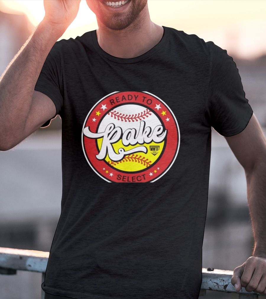 8th Annual Ready To Rake MWTF Select Softball T-Shirt