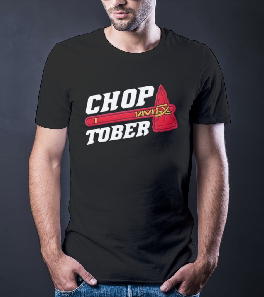 Atlanta Braves MLB Chop Tober Tomahawk T-Shirt