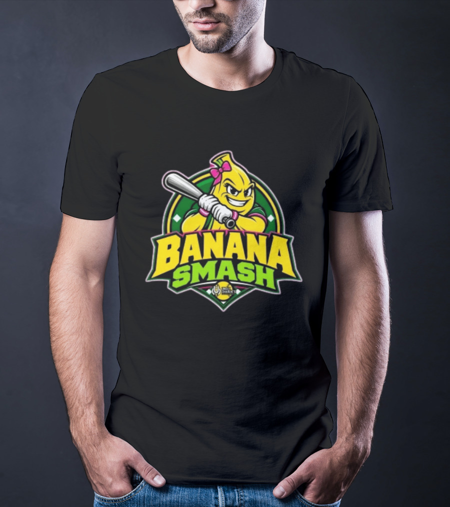 Banana Smash Uncle Charlie's Softball T-Shirt