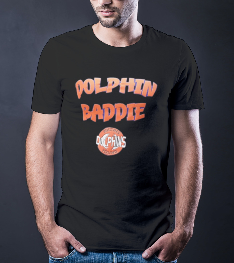 Miami Dolphins Dolphin Baddie Whitney Young T-Shirt