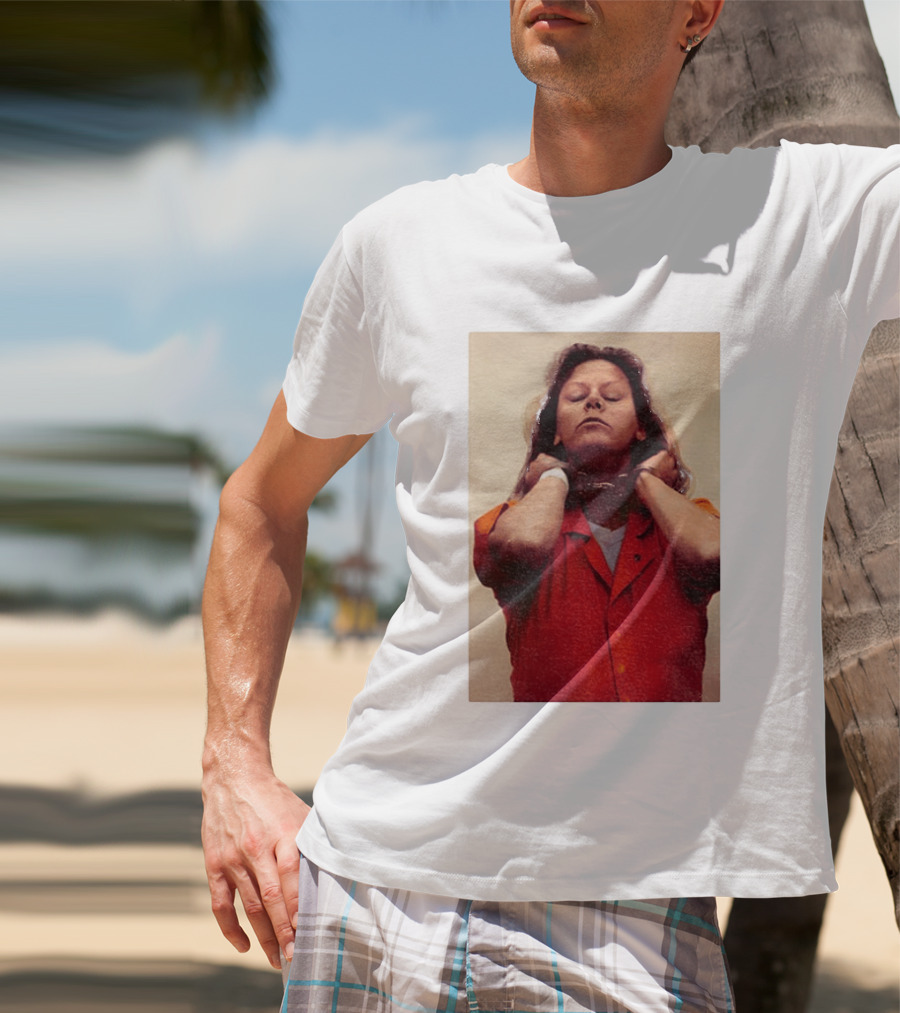Aileen Wuornos True Crime Iconic Orange Jumpsuit Political T-Shirt