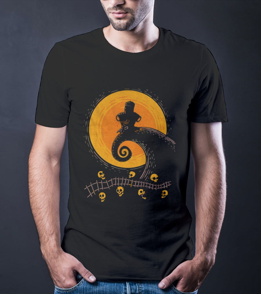 Monty Python And The Holy Grail Meets The Nightmare Before Christmas T-Shirt