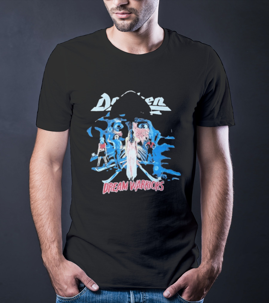 Dokken Dream Warriors A Nightmare On Elm Street Horror Music Collaboration T-Shirt