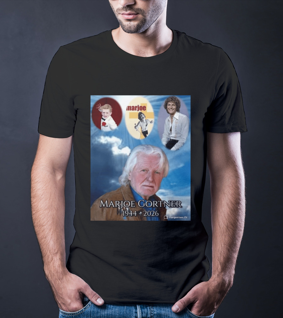 Marjoe Gortner 1944 2026 Forgotten TV Tribute Collage T-Shirt