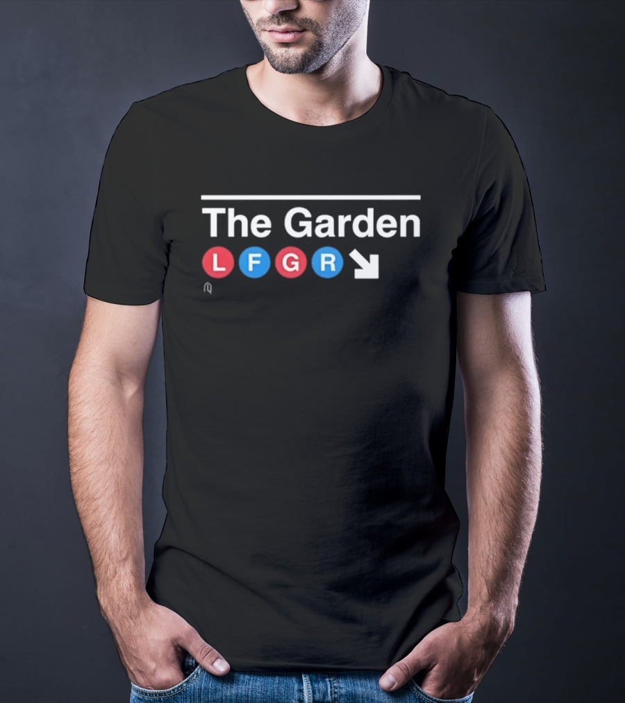 New York Rangers The Garden Subway LFGR T-Shirt