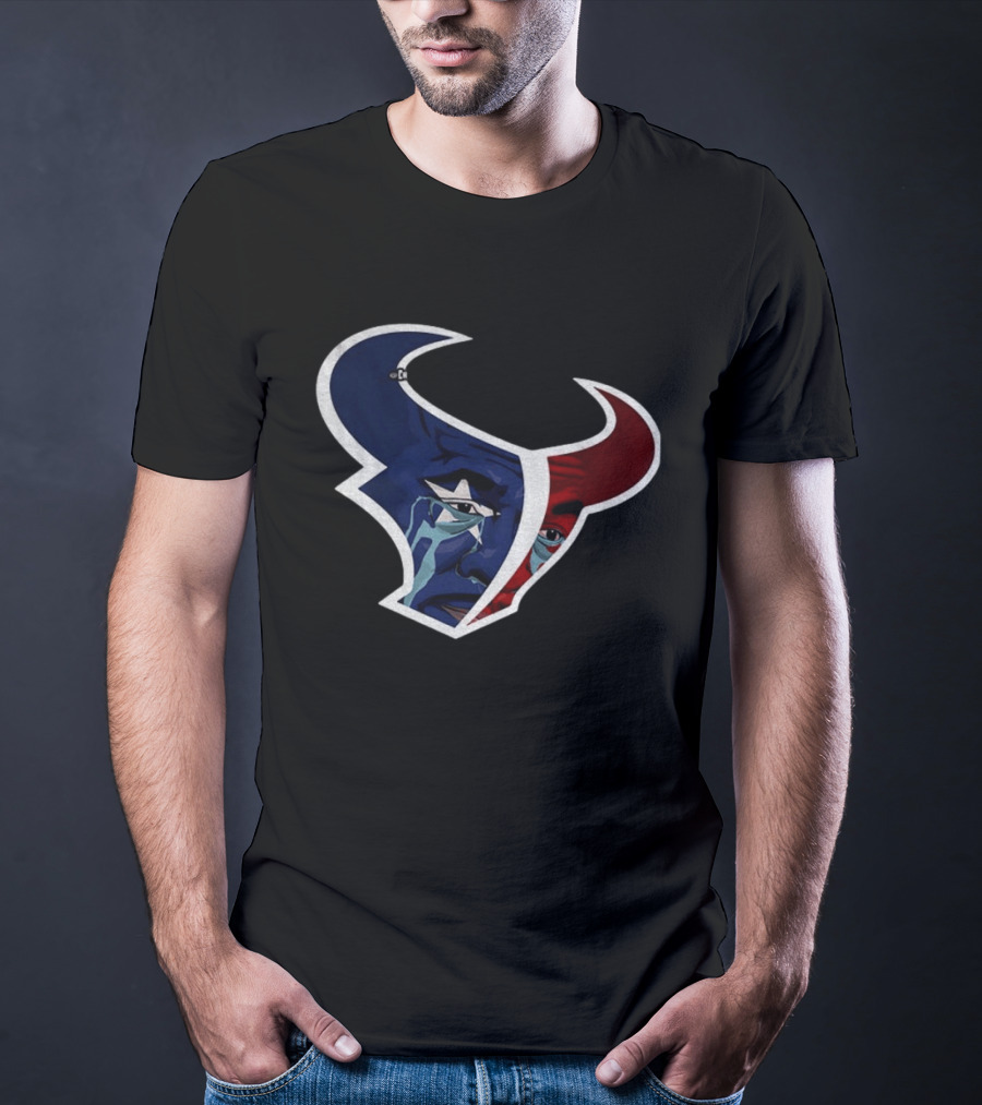 The Rock Crying Face Houston Texans T-Shirt