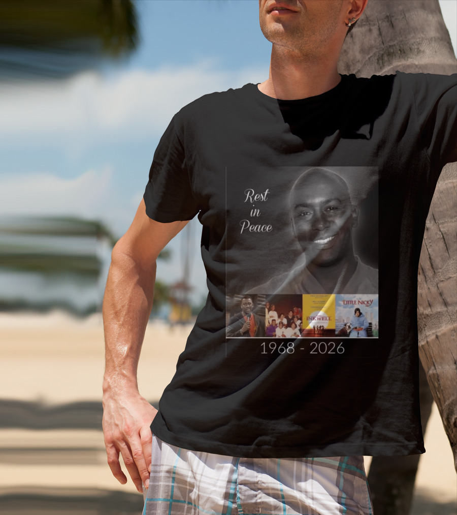 Rest In Peace Reggie McFadden 1968 2026 In Living Color Def Comedy Jam Little Nicky The Inkwell T-Shirt