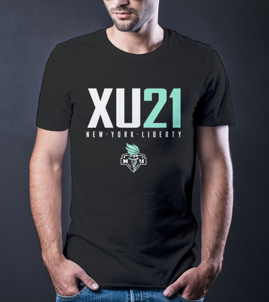 New York Liberty Xu 21 WNBA Basketball T-Shirt