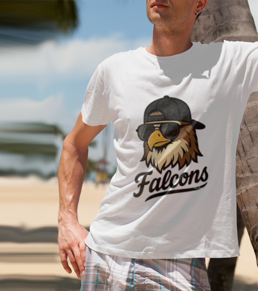 Falcons Eagle Sunglasses Baseball Cap T-Shirt