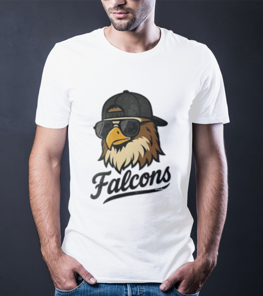 Falcons Eagle Sunglasses Baseball Cap T-Shirt