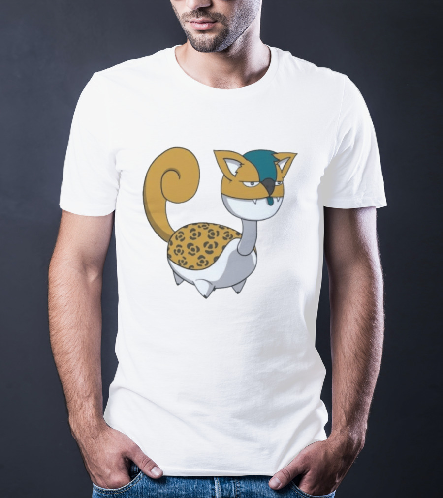 Jacksonville Jaguars Pokemon Fusion Cartoon T-Shirt