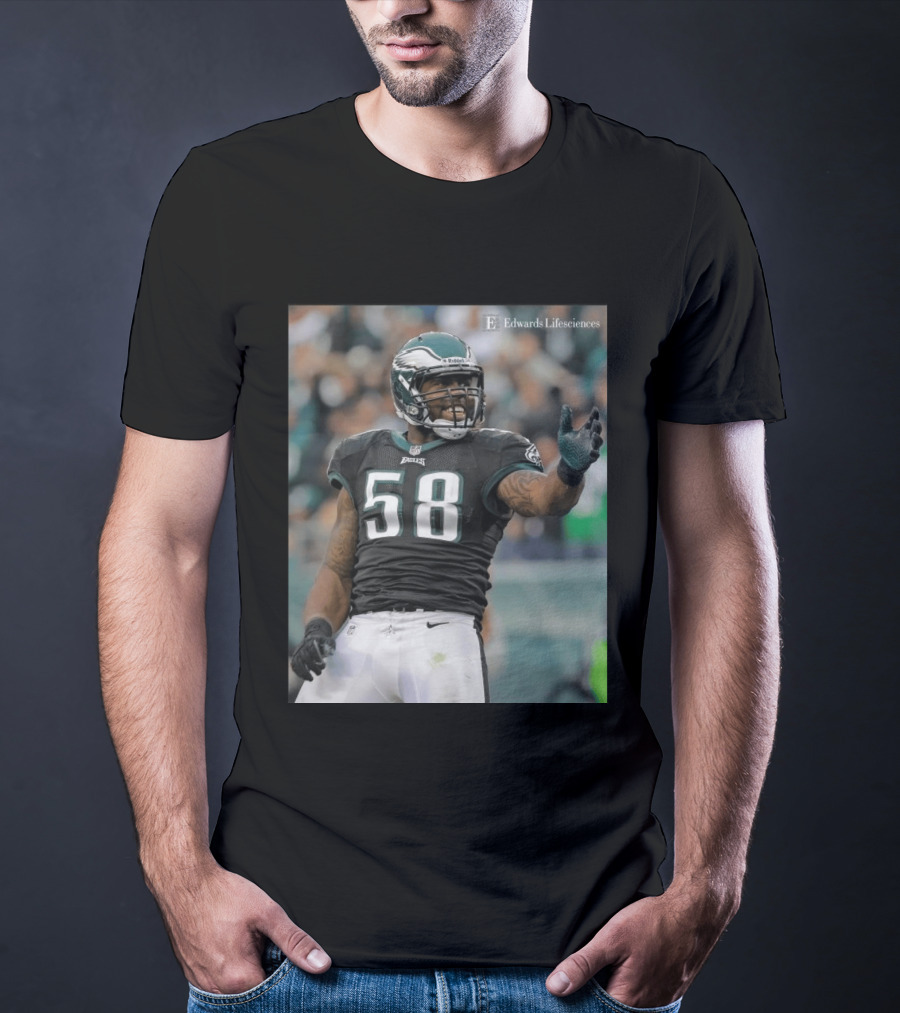 Philadelphia Eagles Legend Trent Cole Happy Birthday Celebration T-Shirt