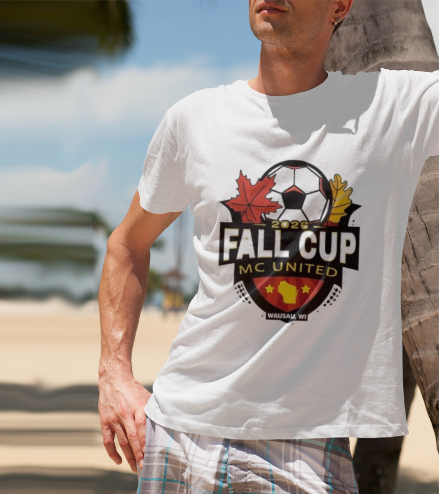 2026 Fall Cup MC United Soccer Tournament Leaves And Stars T-Shirt